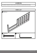 Preview for 3 page of Contours AQ605 Assembly Instructions Manual