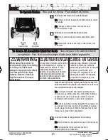 Preview for 21 page of Contours bliss Instruction Sheet