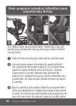 Preview for 10 page of Contours Britax Car Seat Adapter Instruction Manual