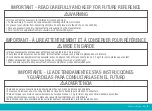 Preview for 3 page of Contours CHILD TRAY V2 Manual