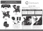 Preview for 1 page of Contours Child Tray Quick Start Manual