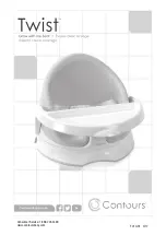 Contours Twist Grow with me Seat Manual preview