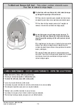 Preview for 13 page of Contours Twist Grow with me Seat Manual