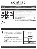 contrac 4710BNW Instructions Manual preview