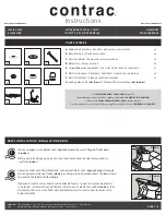 contrac 4760BKV Instructions Manual preview