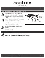 Предварительный просмотр 3 страницы contrac 4760BKV Instructions Manual