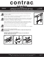 Предварительный просмотр 5 страницы contrac 5782CFW Instructions Manual