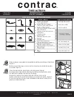 Preview for 1 page of contrac KINDERGARTEN Instructions