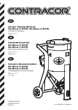 Contracor BlastRazor Z-100RC Operation Manual preview