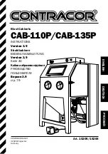 Preview for 1 page of Contractor 15205 Instructions Manual