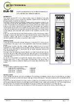 Contrel ELR-1D Instruction Manual preview