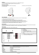 Предварительный просмотр 3 страницы Contrel EMA-D6 Instruction Manual