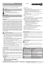 Предварительный просмотр 17 страницы Contrinex YRB-0330-242 Operating Instructions Manual