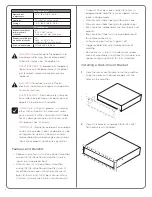 Предварительный просмотр 2 страницы Control 4 C4-AMP104 Installation And Setup Manual