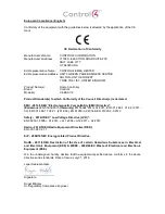 Preview for 10 page of Control 4 C4-EA3 Installation Manual