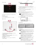 Предварительный просмотр 9 страницы Control 4 C4-T4T10-BL Installation Manual