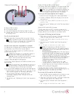 Предварительный просмотр 3 страницы Control 4 C4-TT10 Series Installation Manual