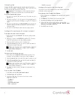 Preview for 4 page of Control 4 C4-TT10 Series Installation Manual