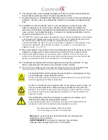 Предварительный просмотр 5 страницы Control 4 EA-5 Installation Manual