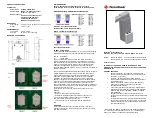 Предварительный просмотр 2 страницы Control 4 MechoShade MechoRF Z1C4 WIIU WH AS Installation Manual