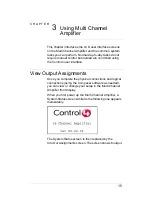 Предварительный просмотр 19 страницы Control 4 Multi Channel Amplifier- 16 Installtion And User Manual