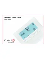 Control 4 Wireless thermostat User Manual preview