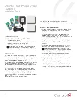 Preview for 1 page of Control 4 ZCA-IDP10A Installation Manual