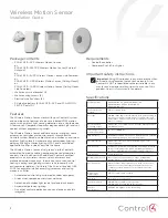 Control 4 ZCA-WMS10-2-ZP Installation Manual preview