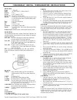 Control Company Traceable 4000 Instructions предпросмотр