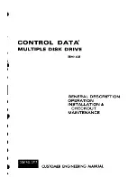 Preview for 1 page of Control Data BM1A5 Manual