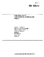 Предварительный просмотр 1 страницы Control Data FF524-A User Manual