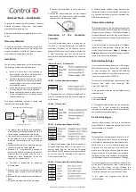 Предварительный просмотр 1 страницы Control iD iDAccess Nano Quick Manual