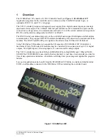 Предварительный просмотр 6 страницы Control Microsystems SCADAPack 32P Hardware Manual