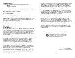 Preview for 8 page of Control Products MiniAlarm Plus Manual