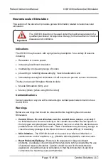 Предварительный просмотр 13 страницы CONTROL SOLUTIONS CS Medical Systems CS6103 Patient Instruction Manual