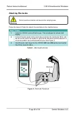 Предварительный просмотр 25 страницы CONTROL SOLUTIONS CS Medical Systems CS6103 Patient Instruction Manual