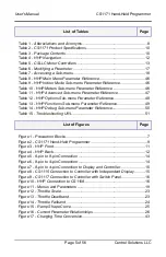 Предварительный просмотр 5 страницы CONTROL SOLUTIONS CS1171 User Manual