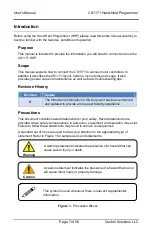 Предварительный просмотр 7 страницы CONTROL SOLUTIONS CS1171 User Manual