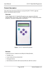 Предварительный просмотр 9 страницы CONTROL SOLUTIONS CS1171 User Manual