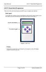 Предварительный просмотр 11 страницы CONTROL SOLUTIONS CS1171 User Manual