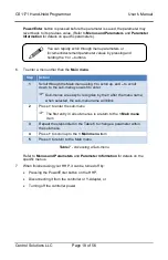 Предварительный просмотр 18 страницы CONTROL SOLUTIONS CS1171 User Manual