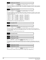Предварительный просмотр 62 страницы Control Techniques COMMANDER SE Advanced User'S Manual
