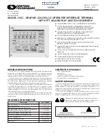 Control Techniques DRIVE CENTRE 315C Manual preview