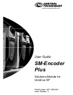 Control Techniques SM-Encoder Plus User Manual предпросмотр