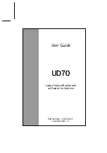 Control Techniques UD70 User Manual предпросмотр