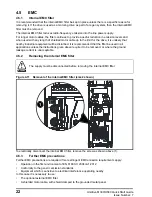 Предварительный просмотр 22 страницы Control Techniques Unidrive HS30 Quick Start Manual