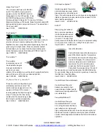 Preview for 2 page of Control Wizard Products The Speedster Quick Start Manual