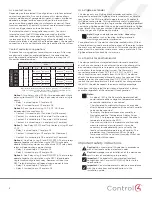 Preview for 2 page of Control C4-Z2IO Installation Manual