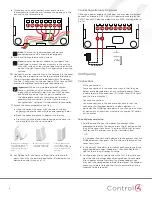 Preview for 4 page of Control C4-Z2IO Installation Manual