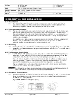 Предварительный просмотр 3 страницы controlair 500X Installation, Operation And Maintenance Instructions